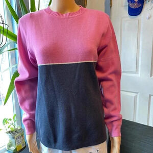 Vintage CB Sports 100% Wool Women Sweater Size M